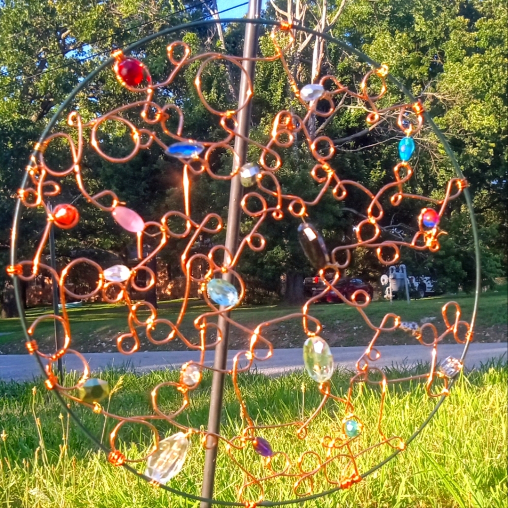 Handcrafted suncatcher